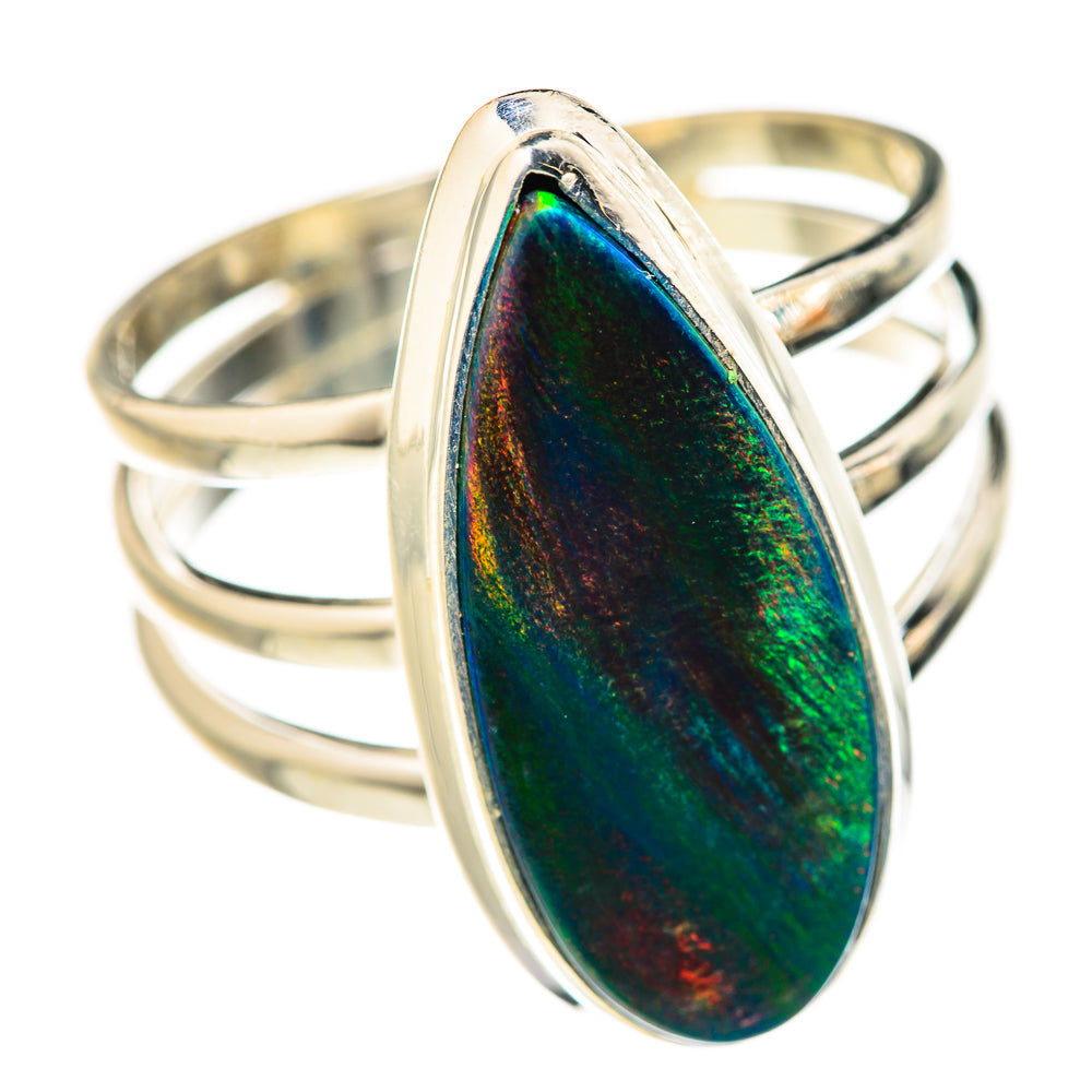 Aura Opal Rings handcrafted by Ana Silver Co - RING127883 - Photo 2