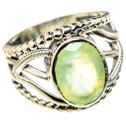Prehnite Rings handcrafted by Ana Silver Co - RING127895 - Photo 2