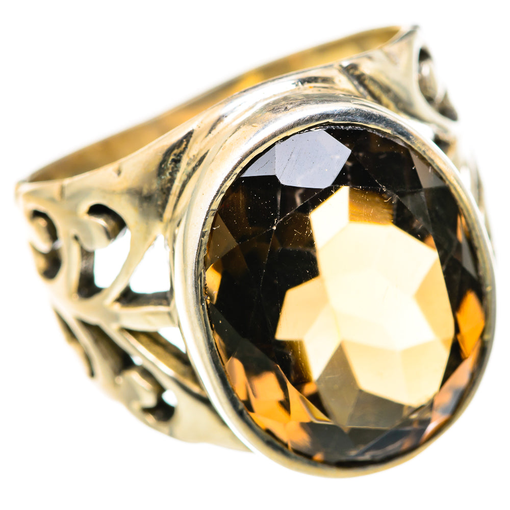 Smoky Quartz Rings handcrafted by Ana Silver Co - RING127898 - Photo 2