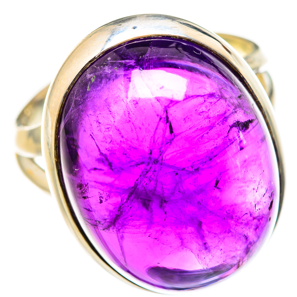 Amethyst Rings handcrafted by Ana Silver Co - RING127903 - Photo 2