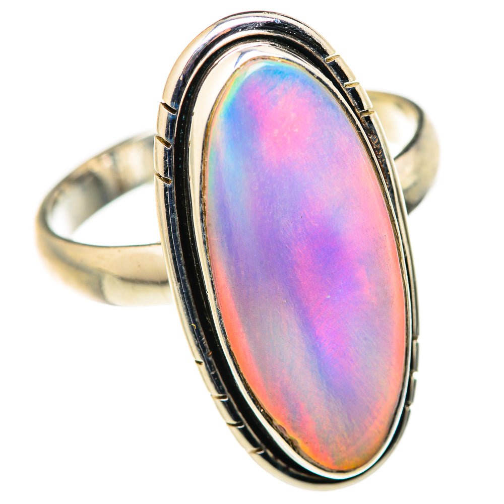 Aura Opal Rings handcrafted by Ana Silver Co - RING127907 - Photo 2