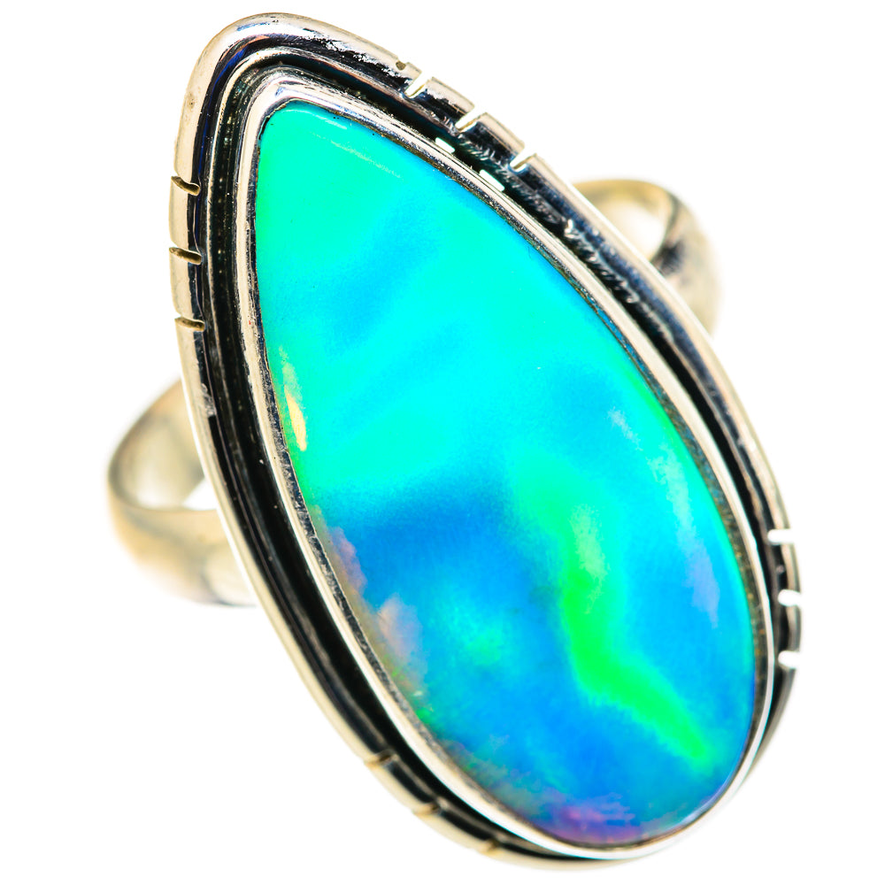Aura Opal Rings handcrafted by Ana Silver Co - RING127908 - Photo 2