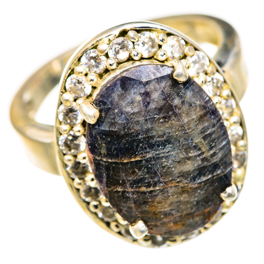Labradorite Rings handcrafted by Ana Silver Co - RING127916 - Photo 2