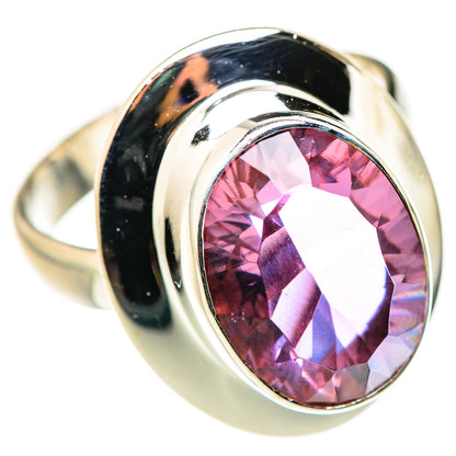 Color Change Alexandrite (Lab.) Rings handcrafted by Ana Silver Co - RING127929 - Photo 2