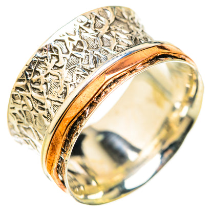 Meditation Spinner Rings handcrafted by Ana Silver Co - RING127930 - Photo 2