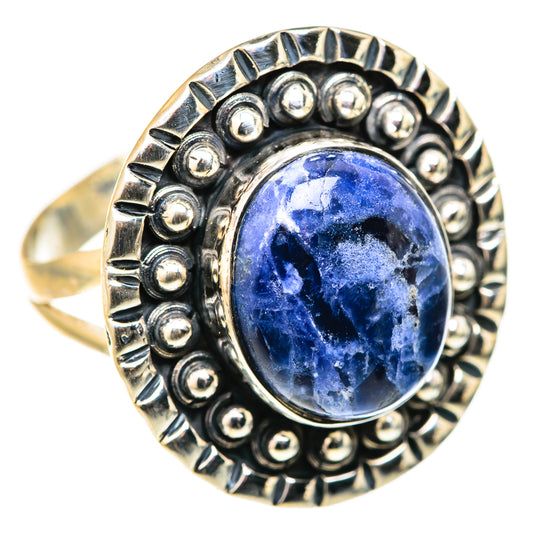 Sodalite Rings handcrafted by Ana Silver Co - RING127948 - Photo 2