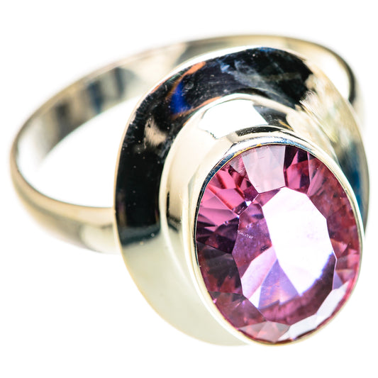 Color Change Alexandrite (Lab.) Rings handcrafted by Ana Silver Co - RING127954 - Photo 2
