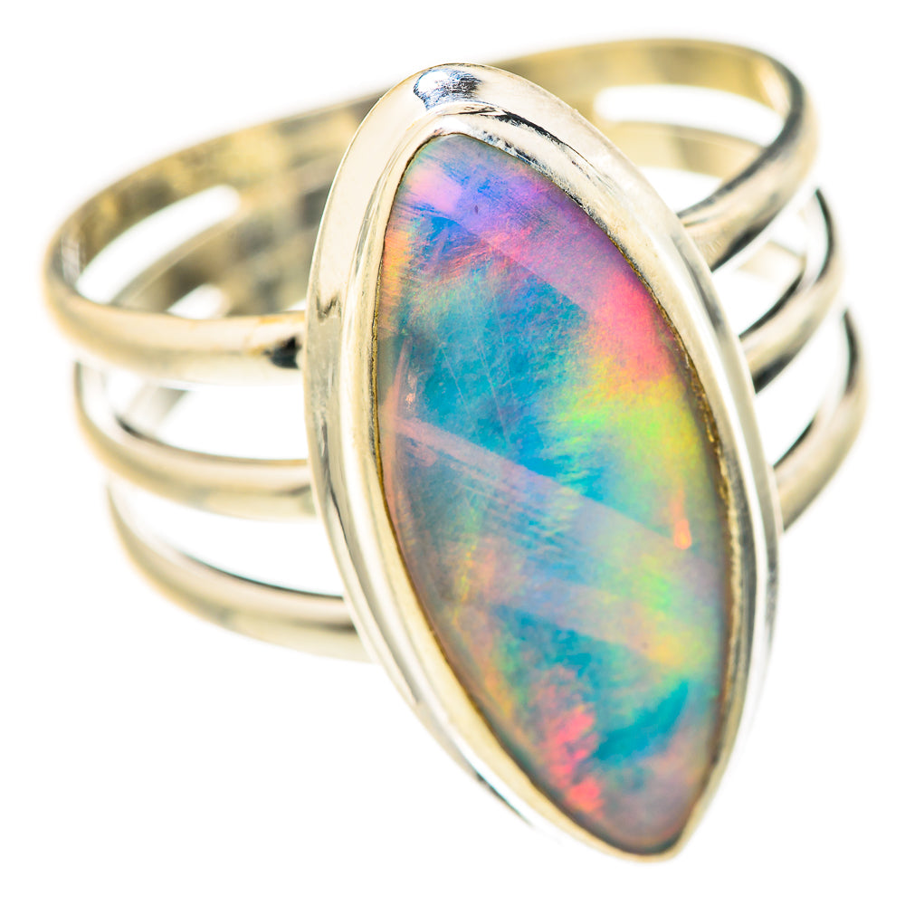 Aura Opal Rings handcrafted by Ana Silver Co - RING127956 - Photo 2