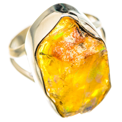 Ethiopian Opal Rings handcrafted by Ana Silver Co - RING127959 - Photo 2