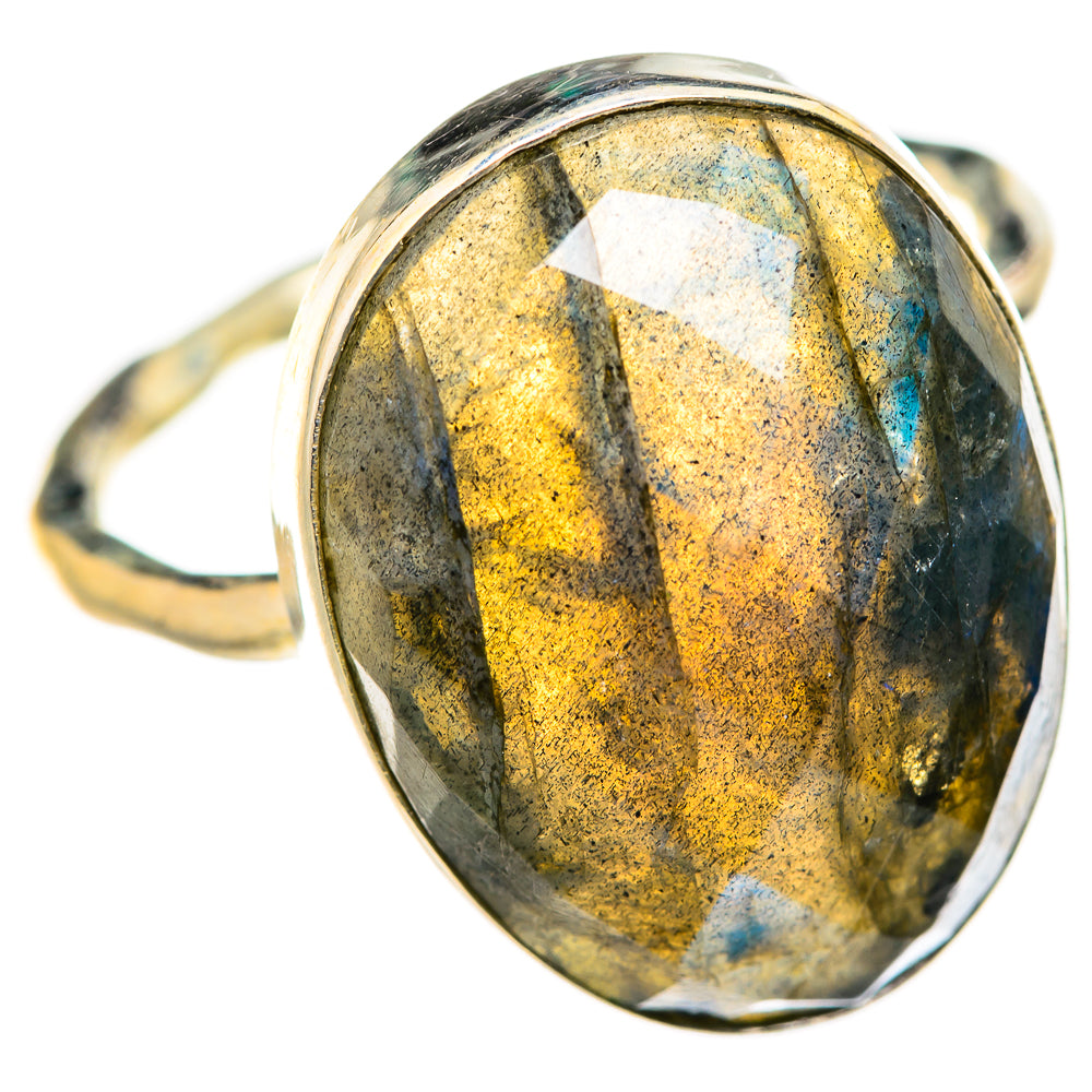 Labradorite Rings handcrafted by Ana Silver Co - RING127963 - Photo 2