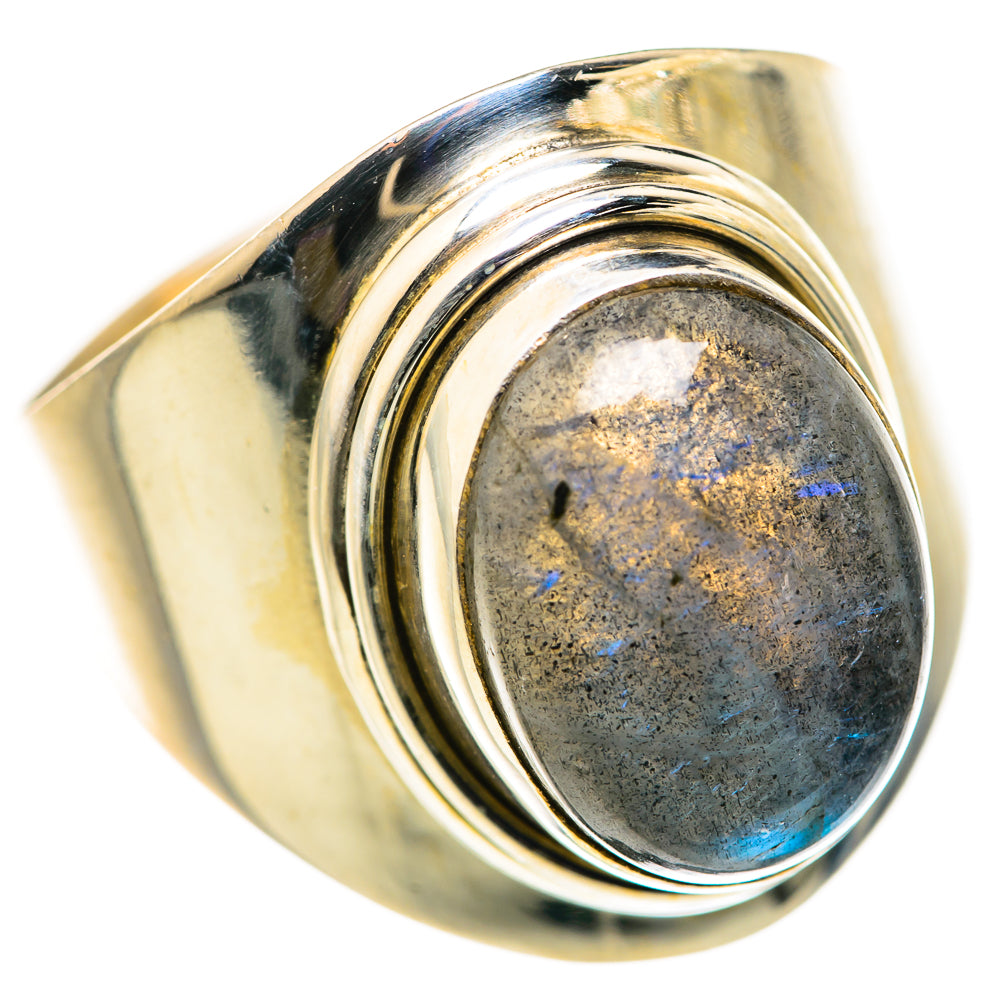 Labradorite Rings handcrafted by Ana Silver Co - RING127967 - Photo 2