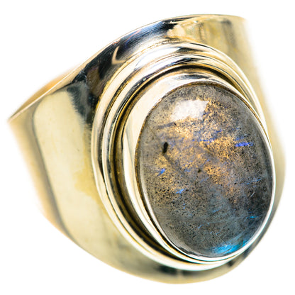 Labradorite Rings handcrafted by Ana Silver Co - RING127967 - Photo 2