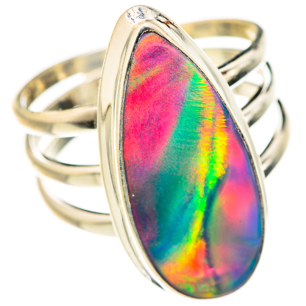 Aura Opal Rings handcrafted by Ana Silver Co - RING127975 - Photo 2