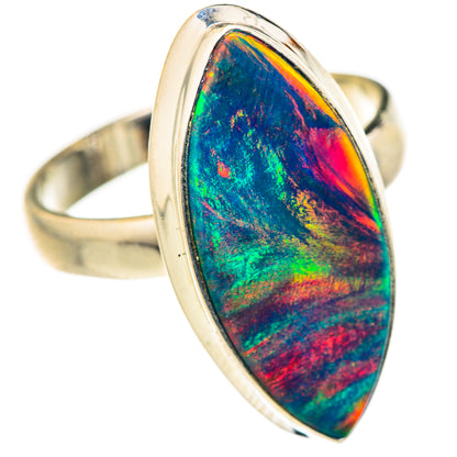 Aura Opal Rings handcrafted by Ana Silver Co - RING127976 - Photo 2