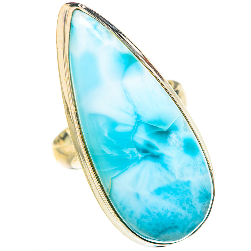 Larimar Rings handcrafted by Ana Silver Co - RING127980 - Photo 2
