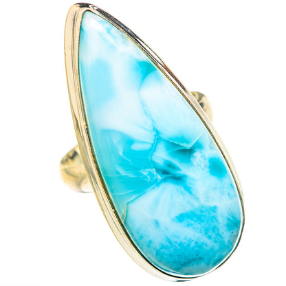 Larimar Rings handcrafted by Ana Silver Co - RING127980 - Photo 2