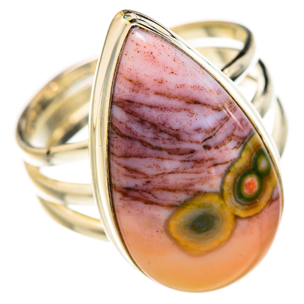 Ocean Jasper Rings handcrafted by Ana Silver Co - RING127990 - Photo 2
