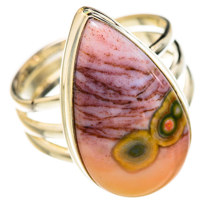 Ocean Jasper Rings handcrafted by Ana Silver Co - RING127990 - Photo 2