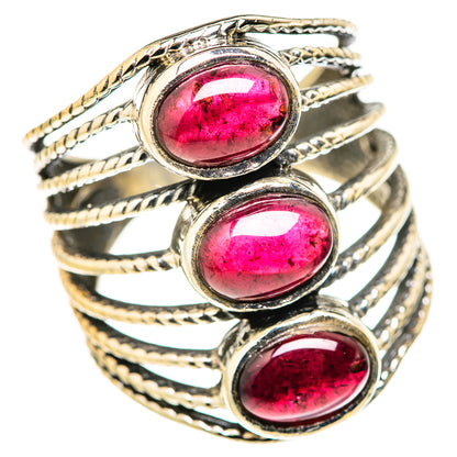 Garnet Rings handcrafted by Ana Silver Co - RING127994 - Photo 2