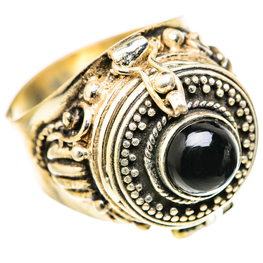Black Onyx Rings handcrafted by Ana Silver Co - RING128005 - Photo 2