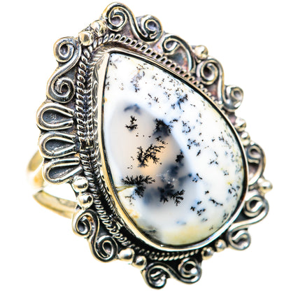 Dendritic Opal Rings handcrafted by Ana Silver Co - RING128007 - Photo 2