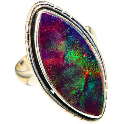 Aura Opal Rings handcrafted by Ana Silver Co - RING128032 - Photo 2