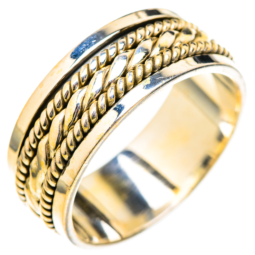 Meditation Spinner Rings handcrafted by Ana Silver Co - RING128056 - Photo 2