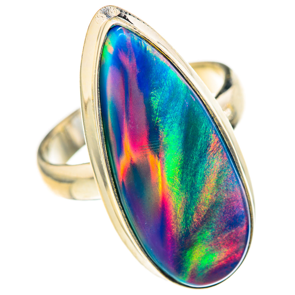 Aura Opal Rings handcrafted by Ana Silver Co - RING128066 - Photo 2