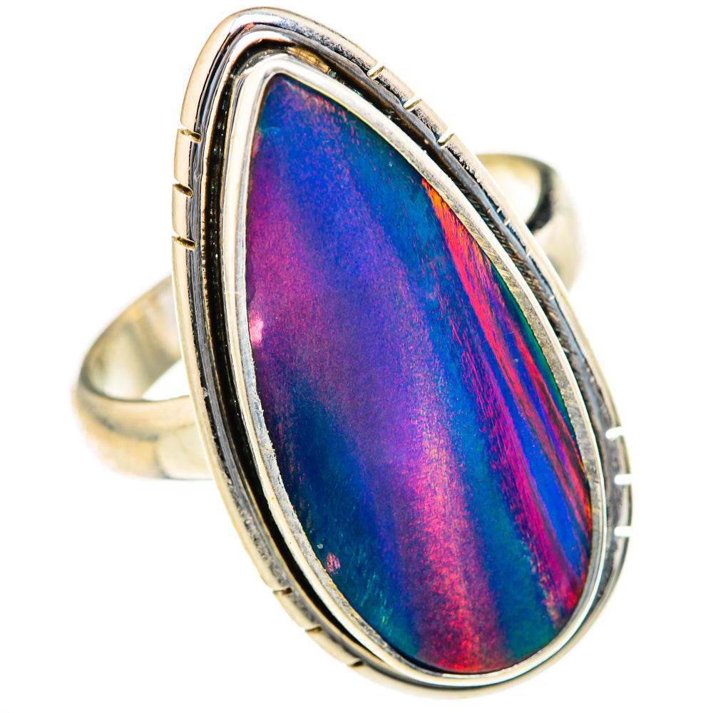 Aura Opal Rings handcrafted by Ana Silver Co - RING128087 - Photo 2