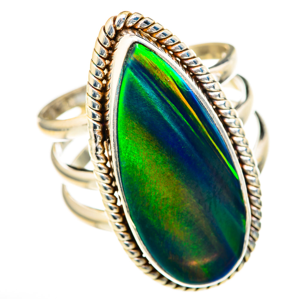 Aura Opal Rings handcrafted by Ana Silver Co - RING128115 - Photo 2
