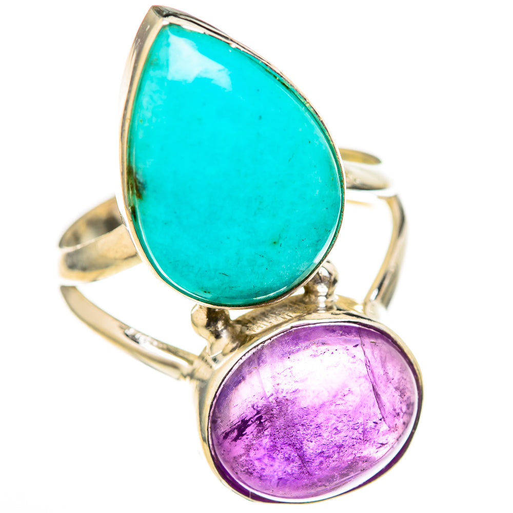 Larimar Rings handcrafted by Ana Silver Co - RING128137 - Photo 2