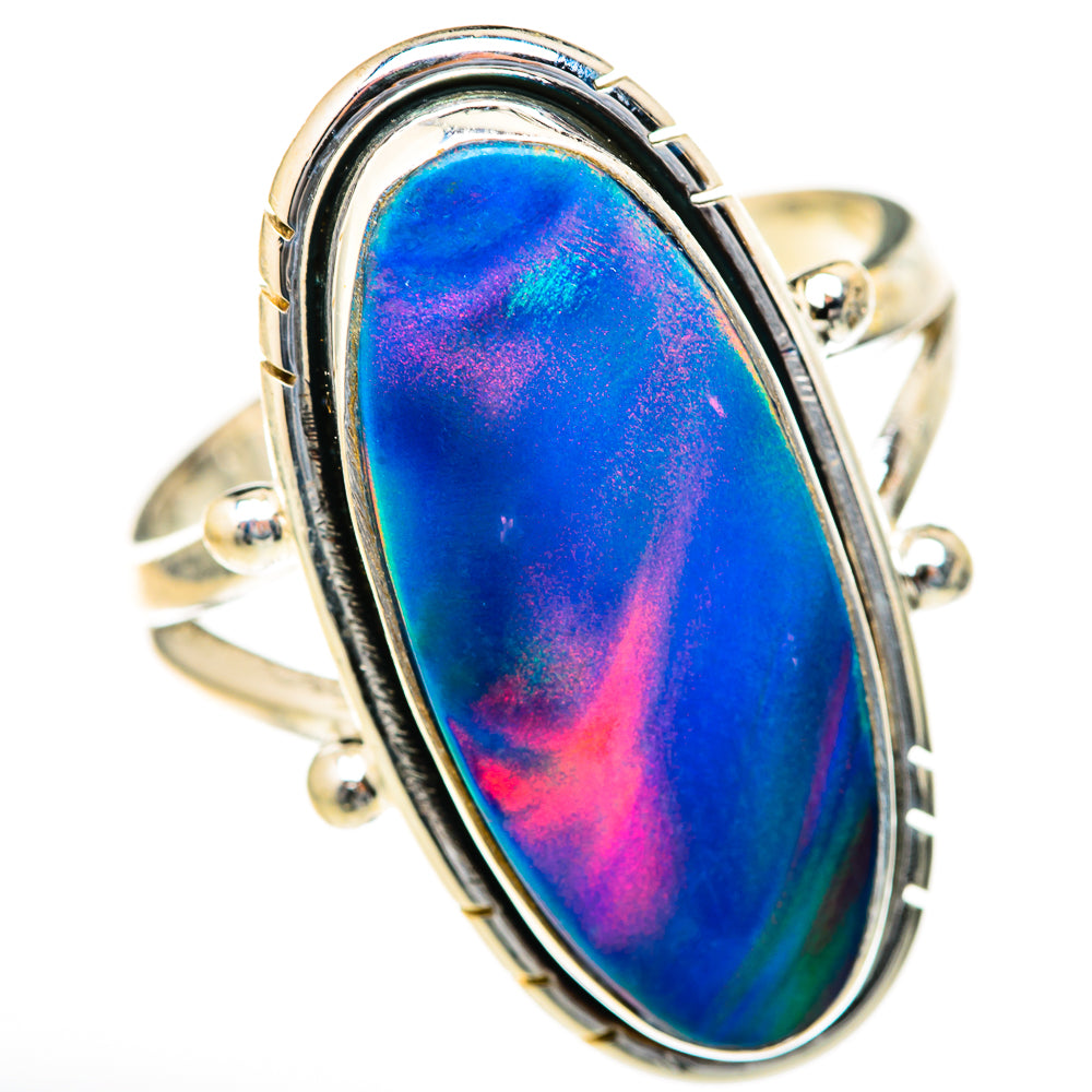 Aura Opal Rings handcrafted by Ana Silver Co - RING128142 - Photo 2