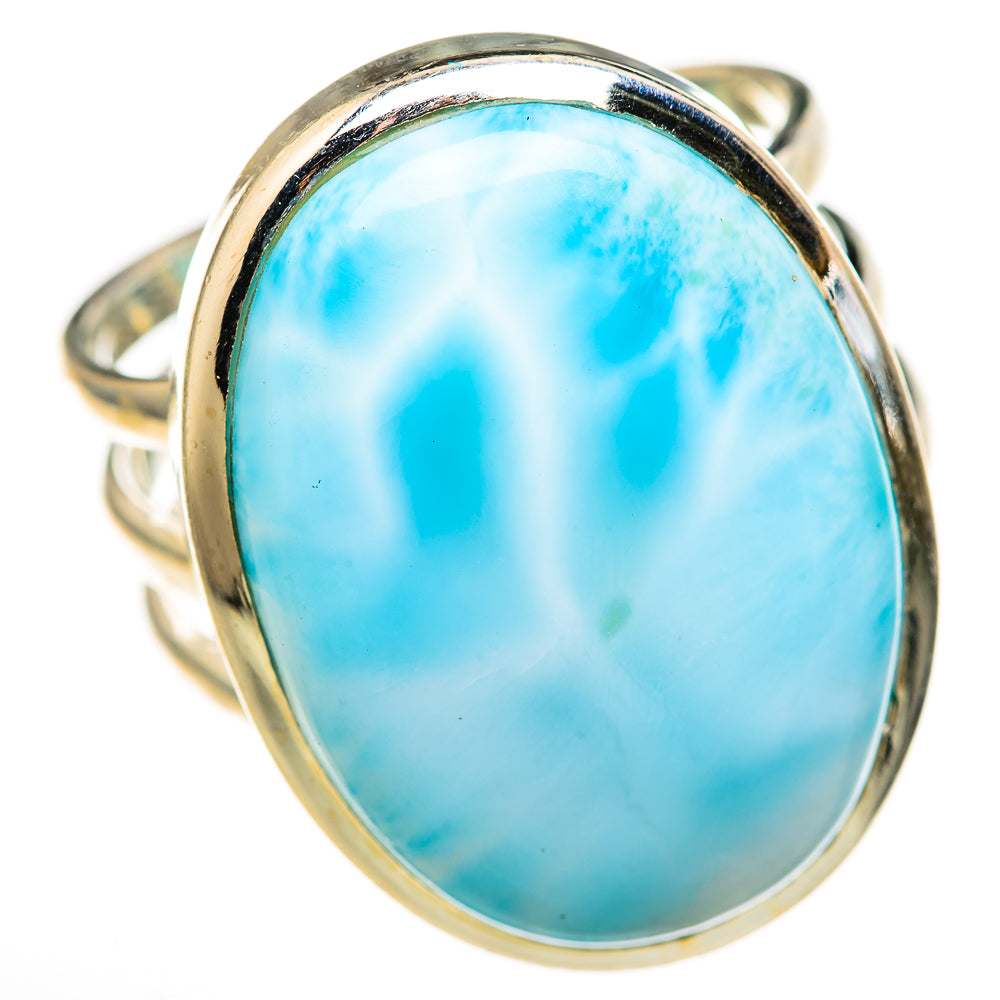 Larimar Rings handcrafted by Ana Silver Co - RING128146 - Photo 2