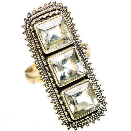 White Quartz Rings handcrafted by Ana Silver Co - RING128157 - Photo 2