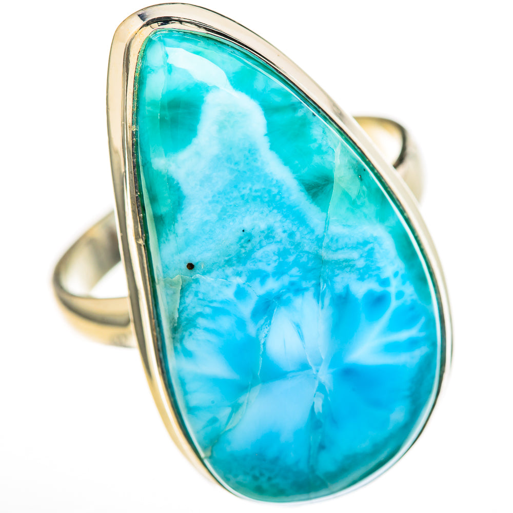 Larimar Rings handcrafted by Ana Silver Co - RING128168 - Photo 2
