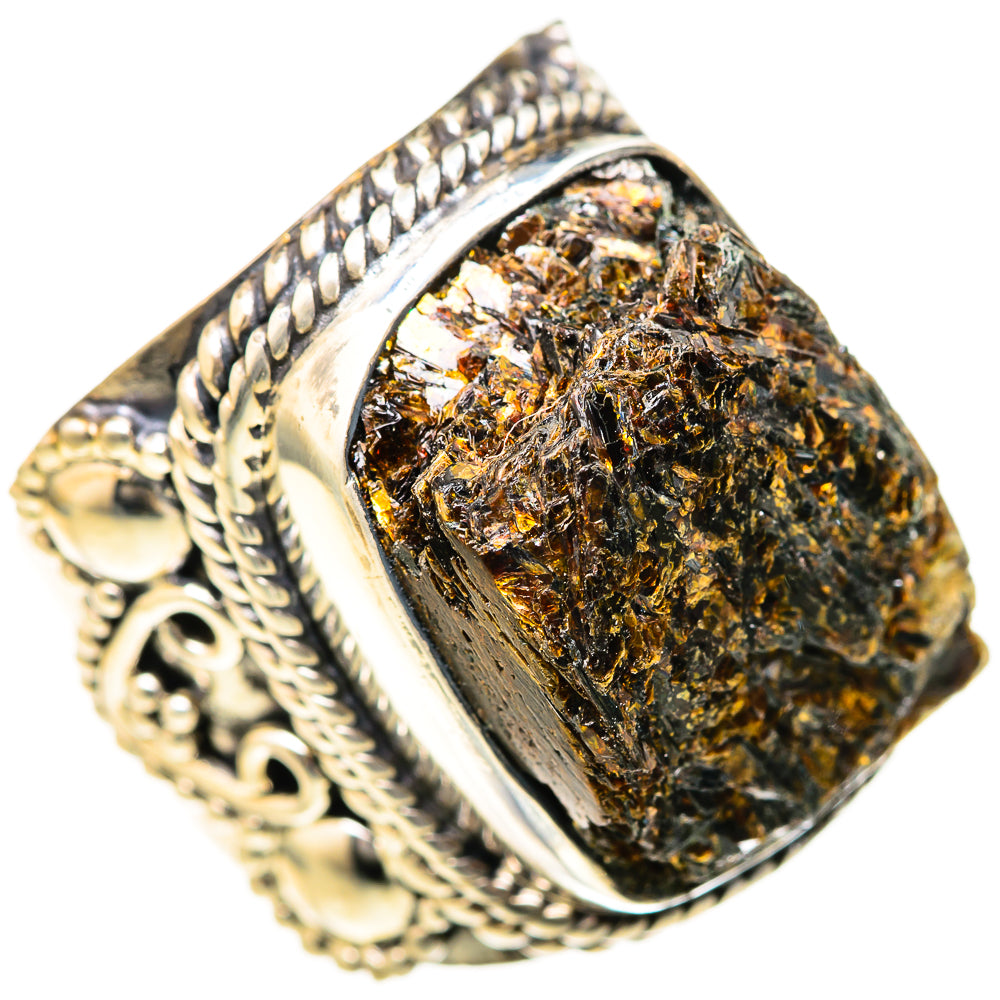 Astrophyllite Rings handcrafted by Ana Silver Co - RING128173 - Photo 2