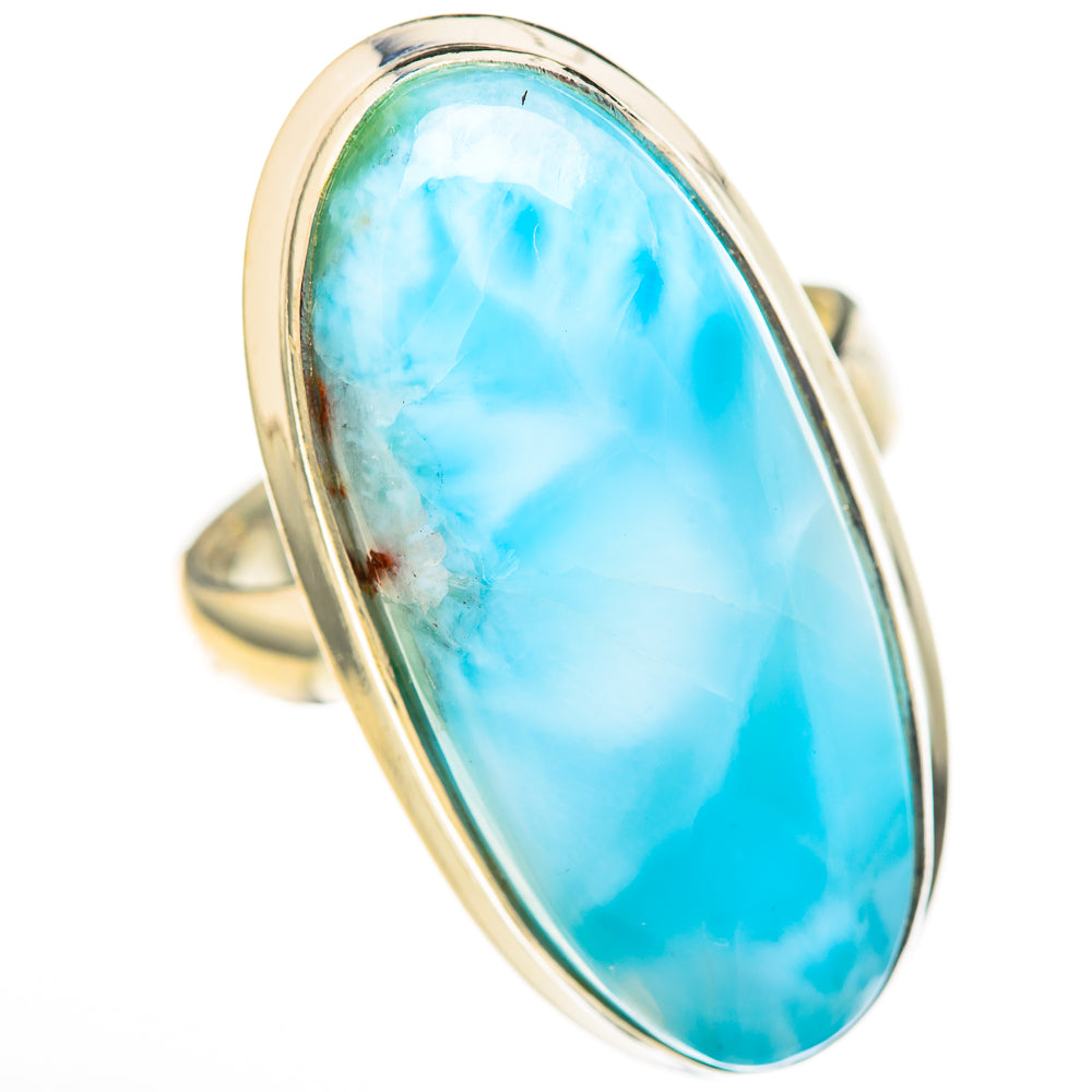Larimar Rings handcrafted by Ana Silver Co - RING128189 - Photo 2