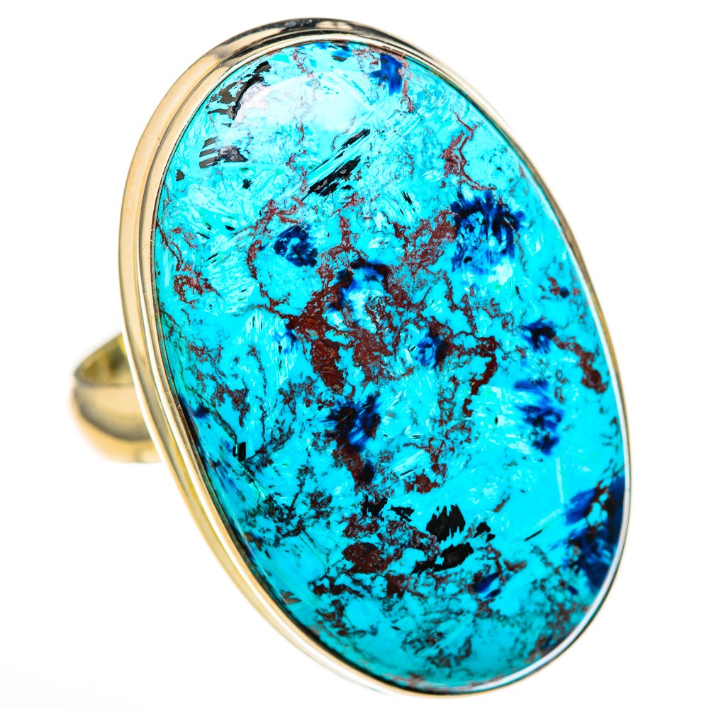 Shattuckite Rings handcrafted by Ana Silver Co - RING128192 - Photo 2