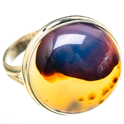 Montana Agate Rings handcrafted by Ana Silver Co - RING128196 - Photo 2
