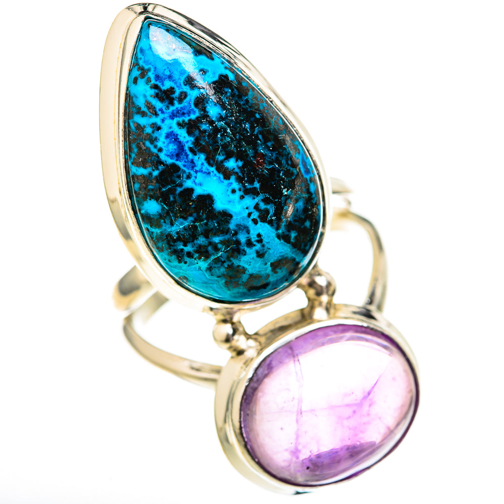Shattuckite Rings handcrafted by Ana Silver Co - RING128206 - Photo 2