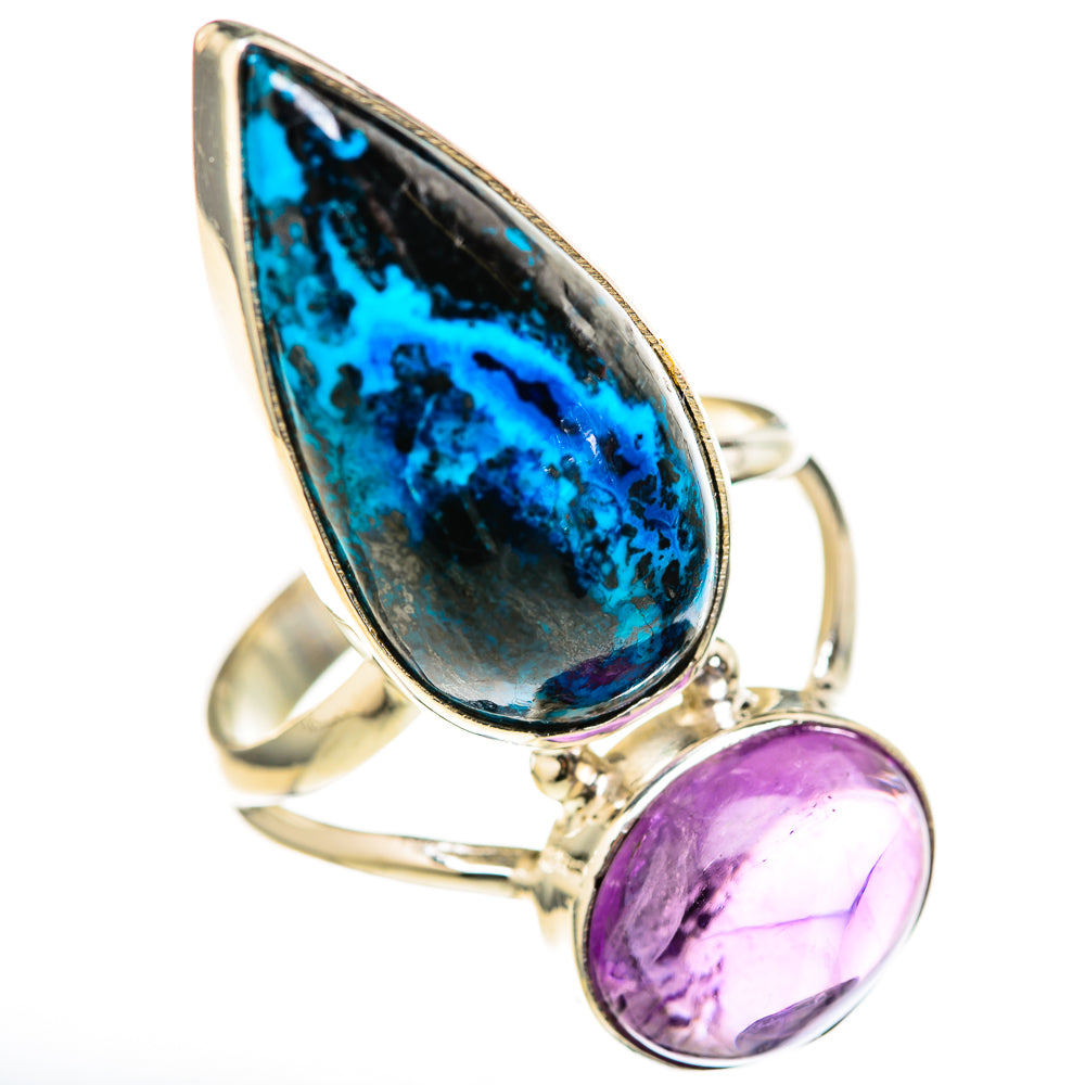 Shattuckite Rings handcrafted by Ana Silver Co - RING128207 - Photo 2