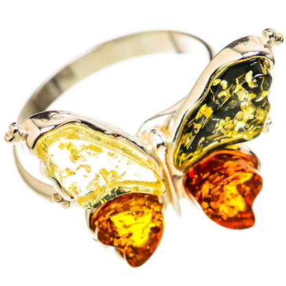Baltic Amber Rings handcrafted by Ana Silver Co - RING128215 - Photo 2