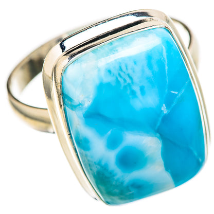 Larimar Rings handcrafted by Ana Silver Co - RING128219 - Photo 2