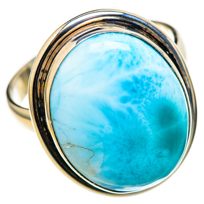 Larimar Rings handcrafted by Ana Silver Co - RING128221 - Photo 2