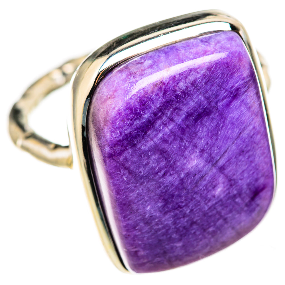 Charoite Rings handcrafted by Ana Silver Co - RING128235 - Photo 2
