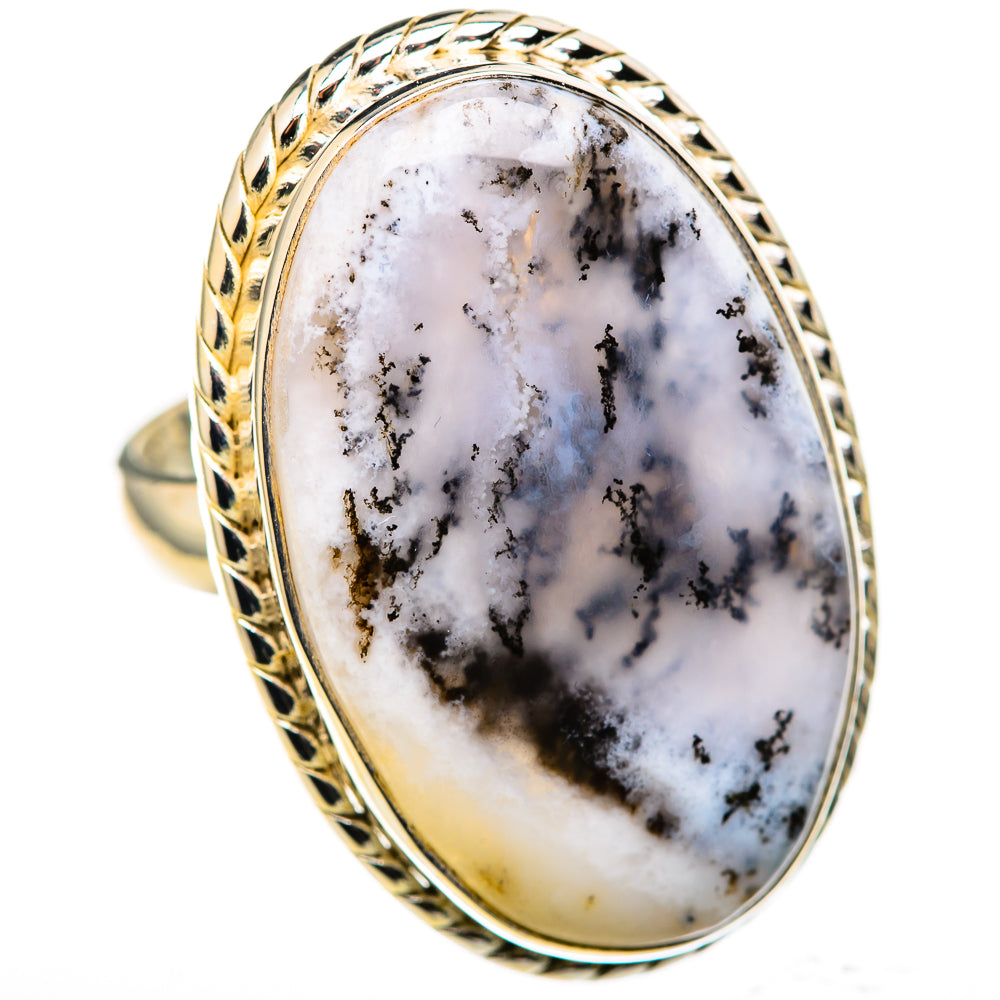 Dendritic Opal Rings handcrafted by Ana Silver Co - RING128240 - Photo 2