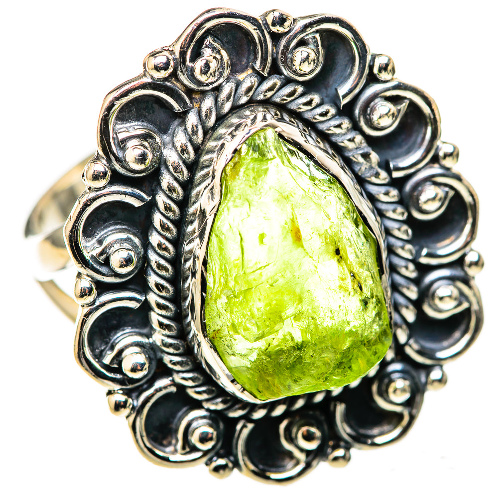 Peridot Rings handcrafted by Ana Silver Co - RING128257 - Photo 2