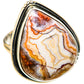 Crazy Lace Agate Rings handcrafted by Ana Silver Co - RING128260 - Photo 2