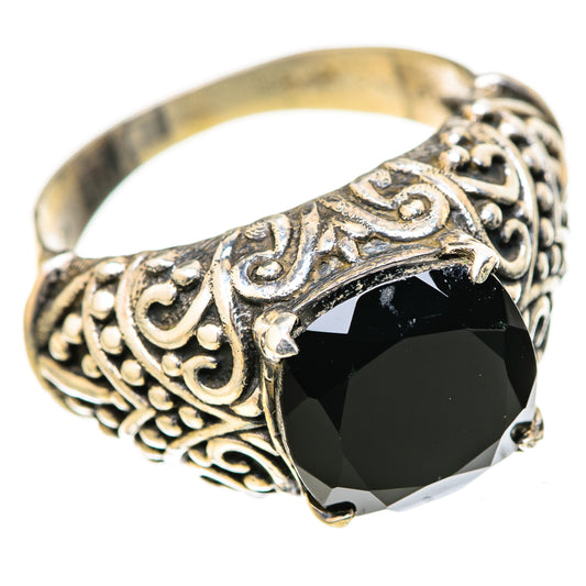 Black Onyx Rings handcrafted by Ana Silver Co - RING128268 - Photo 2
