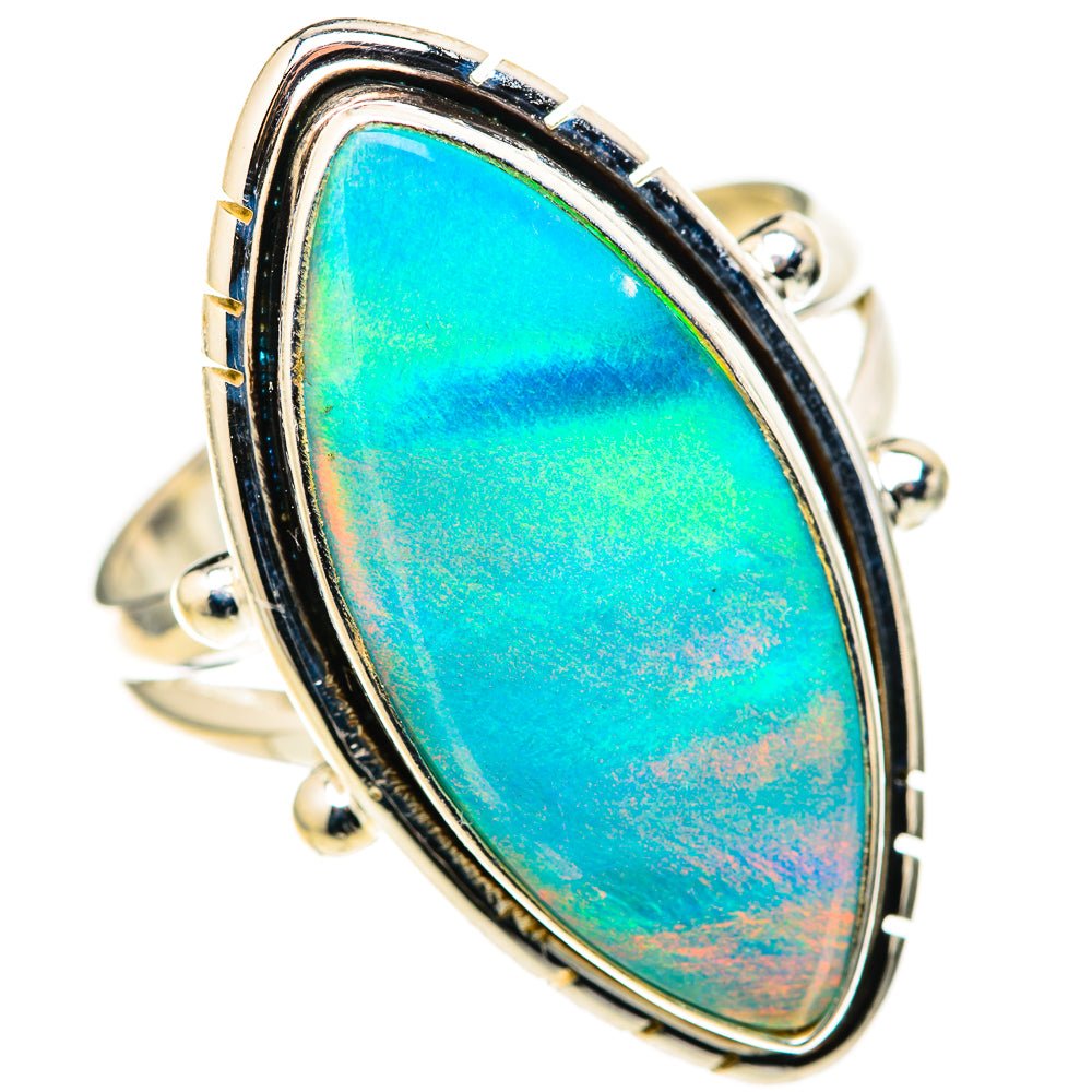 Aura Opal Rings handcrafted by Ana Silver Co - RING128276 - Photo 2
